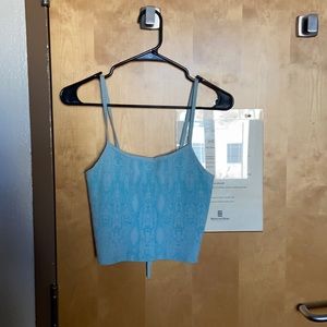 Cool retro style lace up, cropped tank top LA HEARTS - bought from PacSun